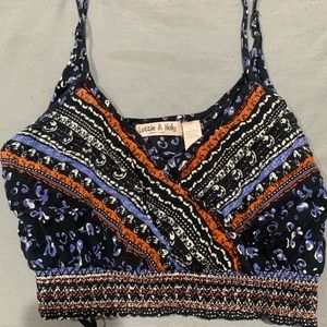 Lottie&Holly crop top